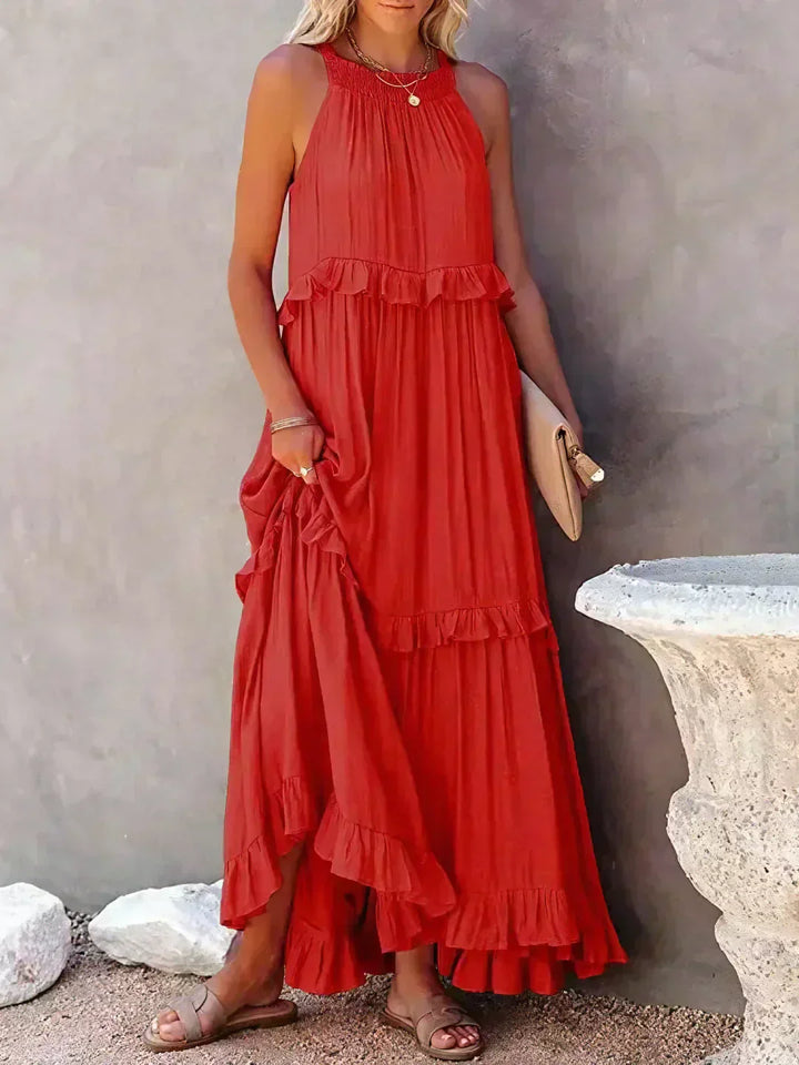 Women's Dress | Layered Tier Design Maxi
