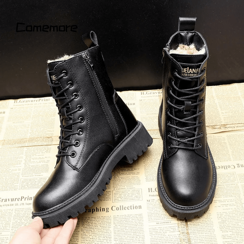 Winter boots for Women | Rounded Toe Ankle Height