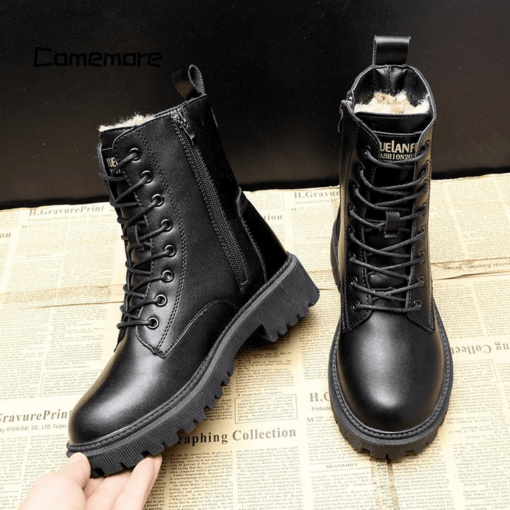 Winter boots for Women | Rounded Toe Ankle Height