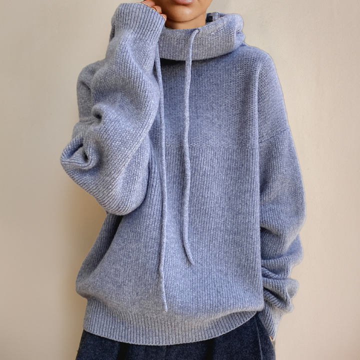 Women's Sweater | Relaxed Hooded Neck
