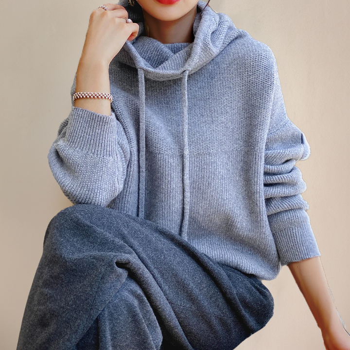 Women's Sweater | Relaxed Hooded Neck