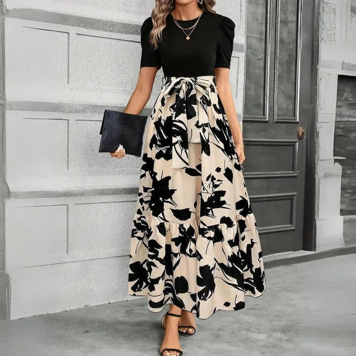 Women's Maxi Sundress | Botanical Print