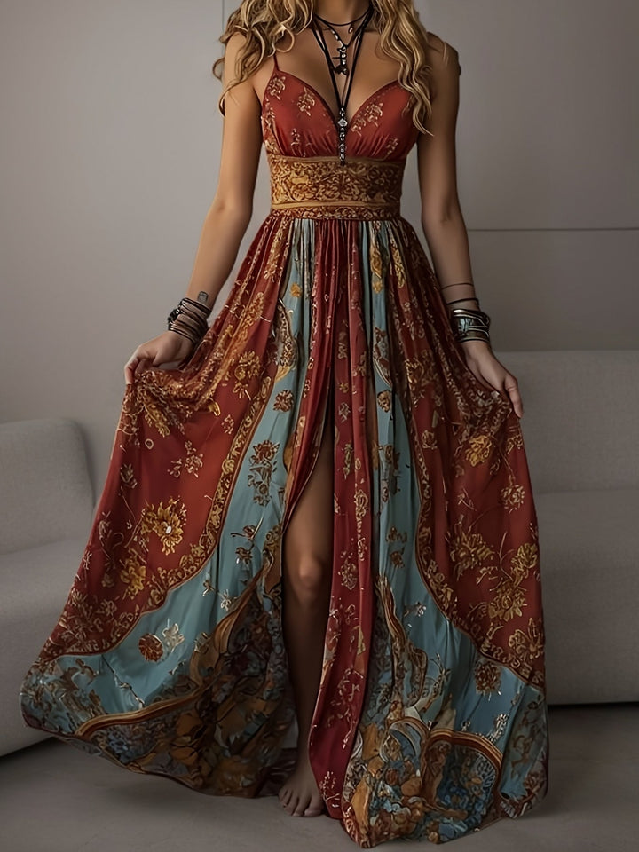 Women's Boho Maxi Dress | Beach Floral