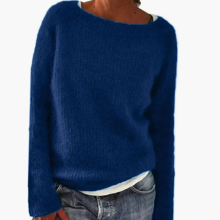 Elena | Women's Casual Relaxed-Fit Knit Pullover Sweater