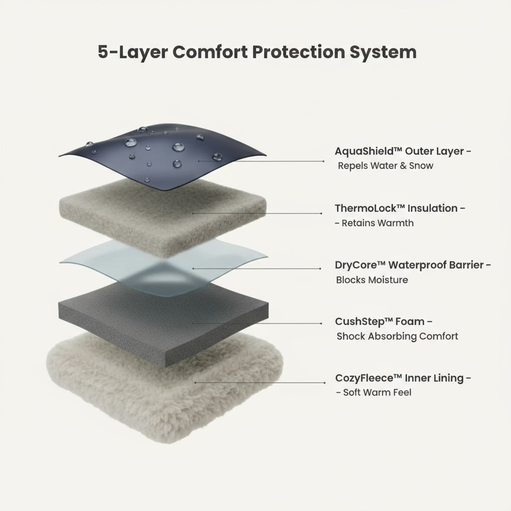 Boots For Women | Ankle Lace-Up With Padded Collar