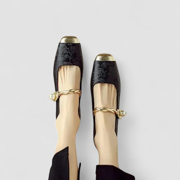Mary Jane Shoes for Women | Metallic Accents