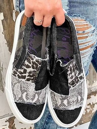 Loafers For Women | Slip-On Patterned Upper