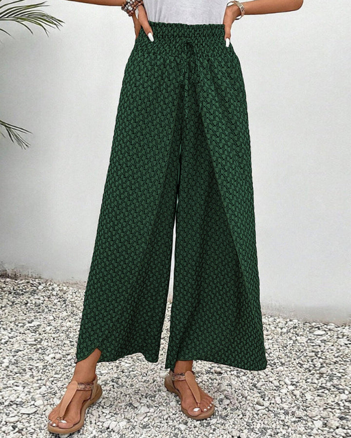 Women’s Trousers | Wide Leg Elastic Waist