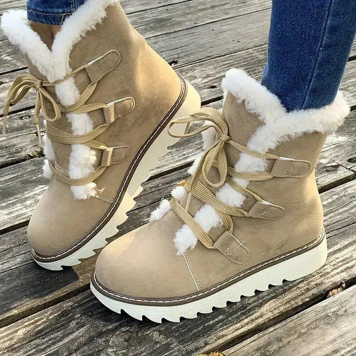 Boots For Women | Lace-Up Ankle Boots With Structured Shaft