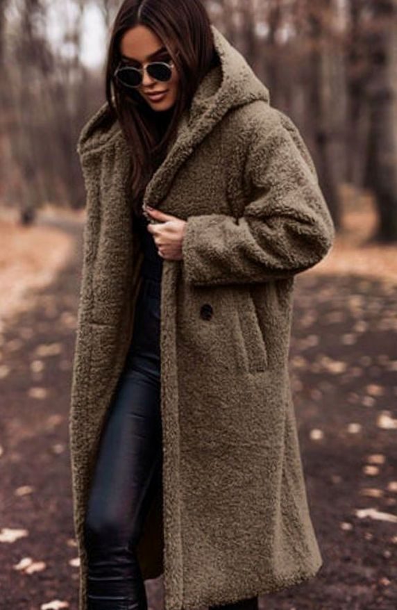 Hope | Women's Oversized Hooded Faux Fur Longline Winter Coat
