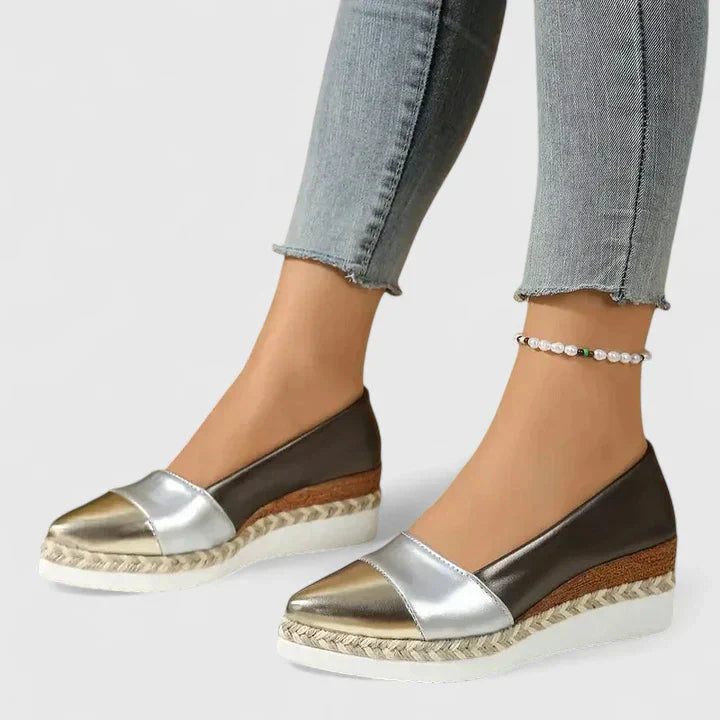 Sandals For Women | Closed-Toe Slip-On Wedge