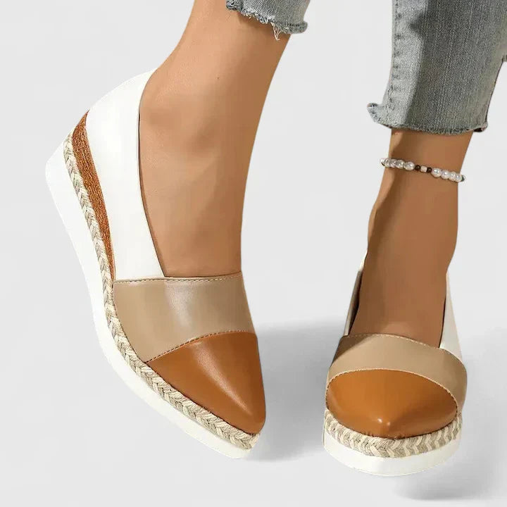 Sandals For Women | Closed-Toe Slip-On Wedge