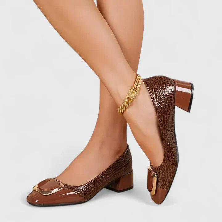 Loafers For Women | Block Heel Closed Toe