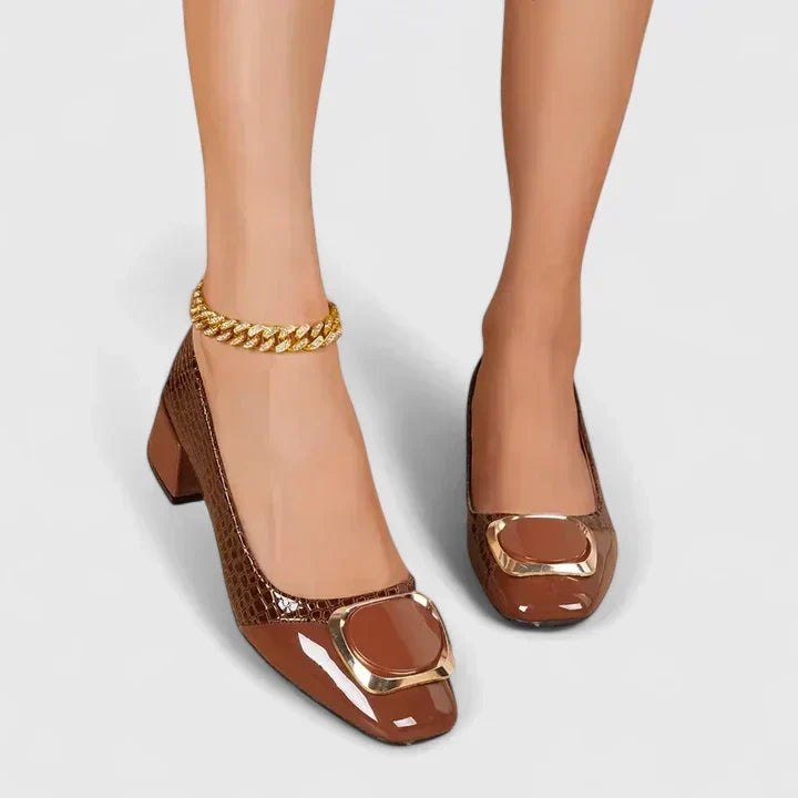 Loafers For Women | Block Heel Closed Toe