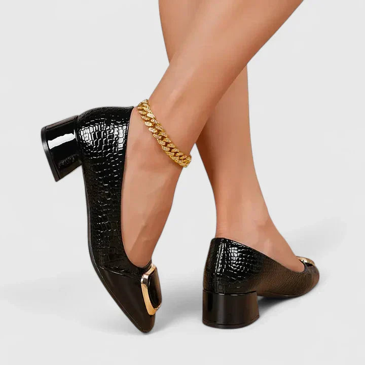 Loafers For Women | Block Heel Closed Toe