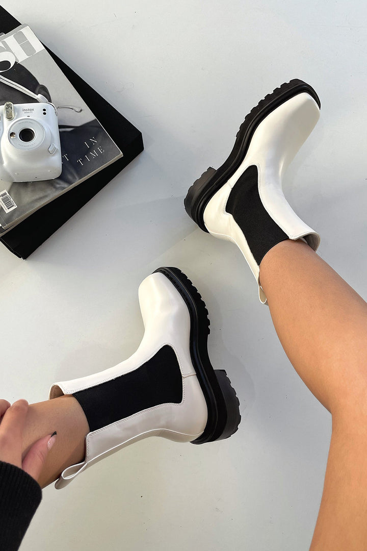 Boots For Women | Ankle Pull-On With Elastic Side Panels