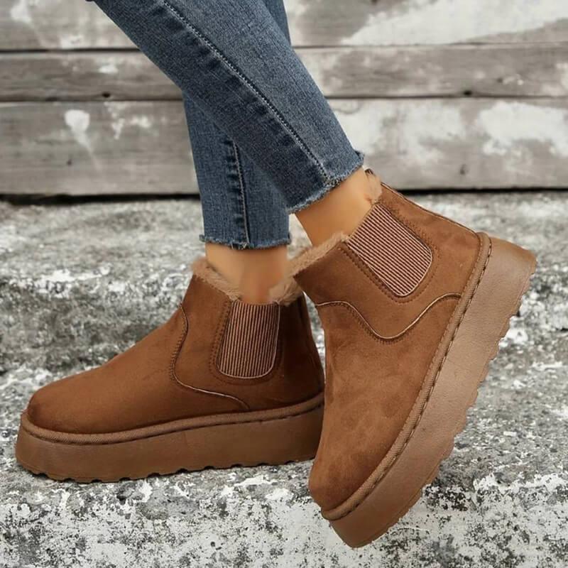 Boots For Women | Ankle Slip-On Sole Design