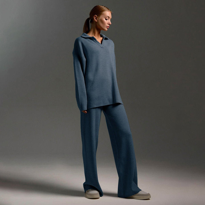 Women's Tracksuit | Knitted Top and Pants