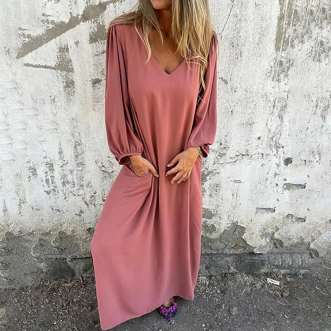 Women's Boho Dress | Side Slit
