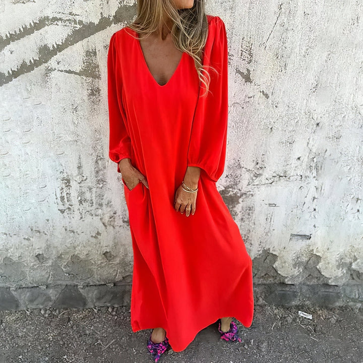 Women's Boho Dress | Side Slit