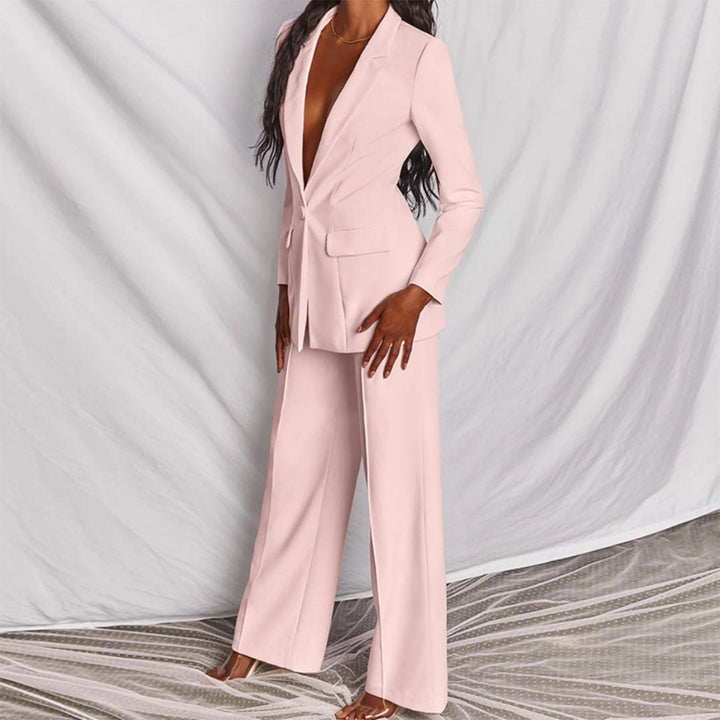 Women's Two-Piece Set   | Blazer and Trousers