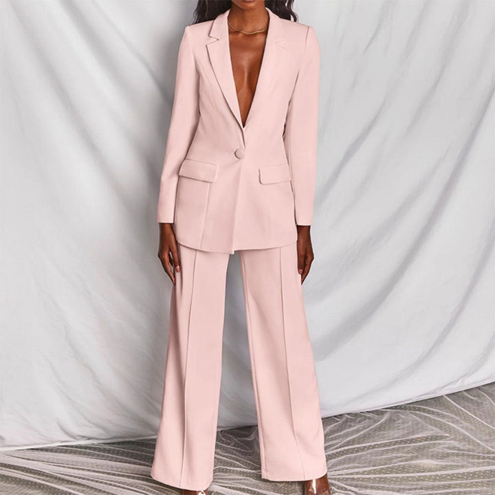 Women's Two-Piece Set   | Blazer and Trousers