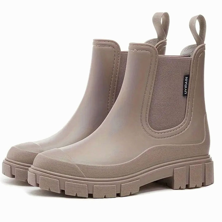 Madeline | Women's Waterproof Slip-On Chelsea Boots with Block Heel