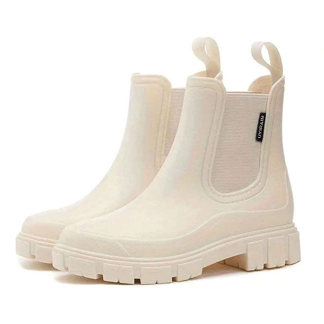 Madeline | Women's Waterproof Slip-On Chelsea Boots with Block Heel