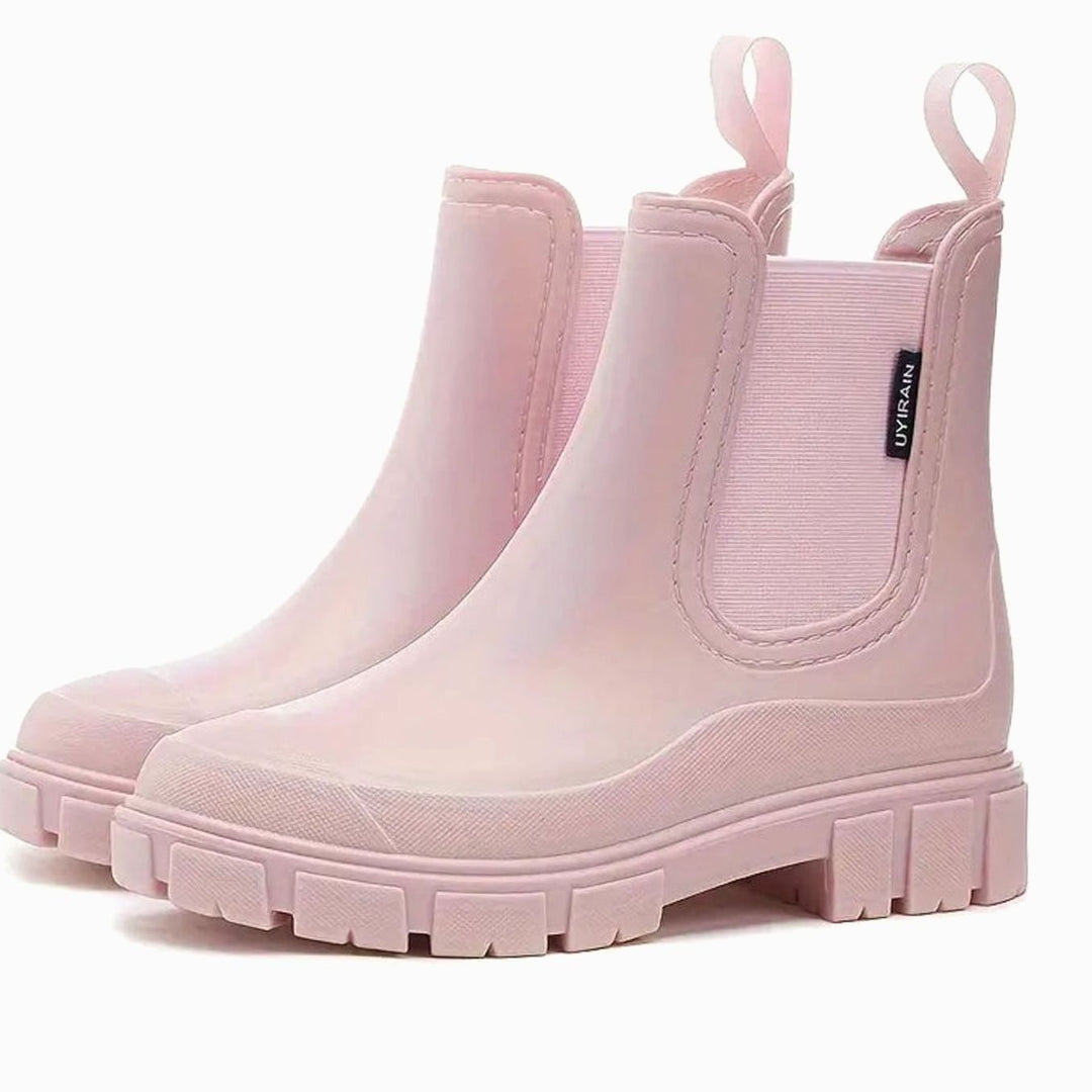 Madeline | Women's Waterproof Slip-On Chelsea Boots with Block Heel