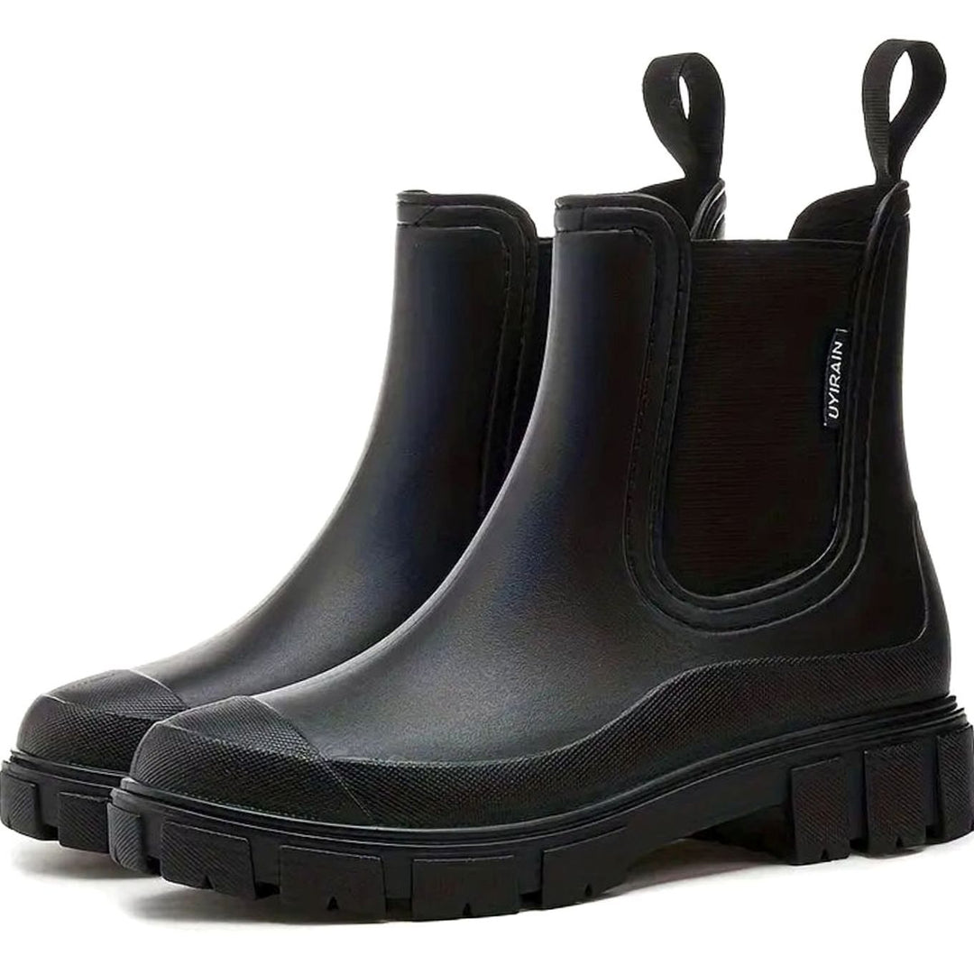 Madeline | Women's Waterproof Slip-On Chelsea Boots with Block Heel