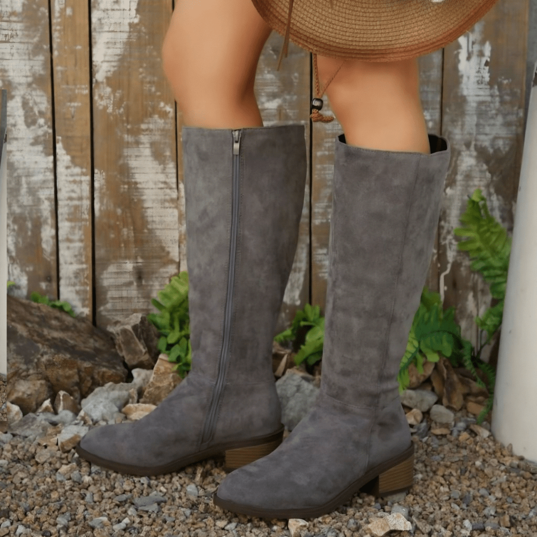 Boots For Women | Knee-High Wide-Calf Design