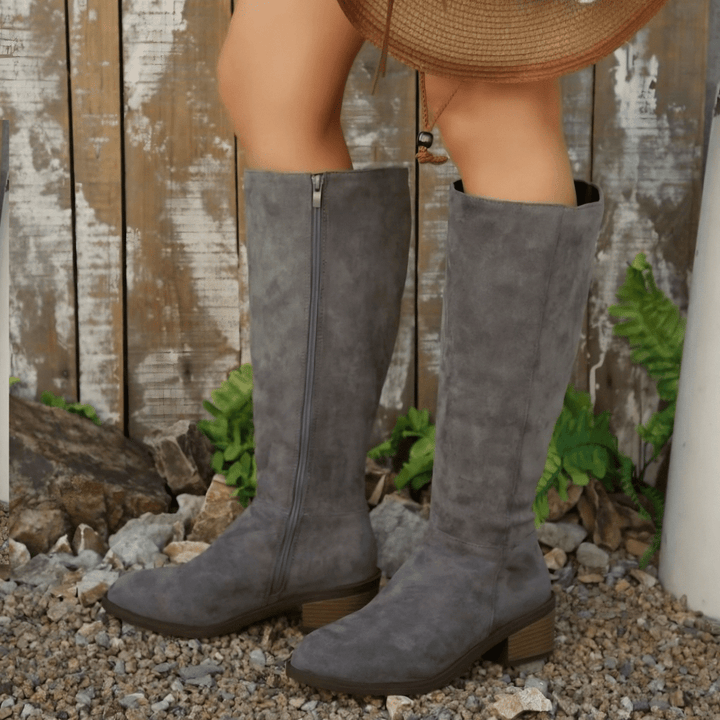 Boots For Women | Knee-High Wide-Calf Design