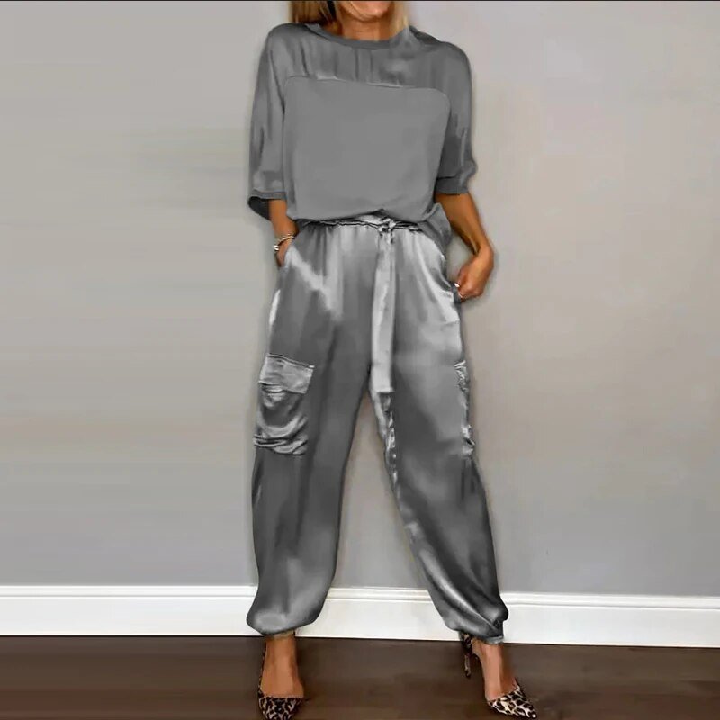 Women's Outfit Set | Utility Pocket Pants