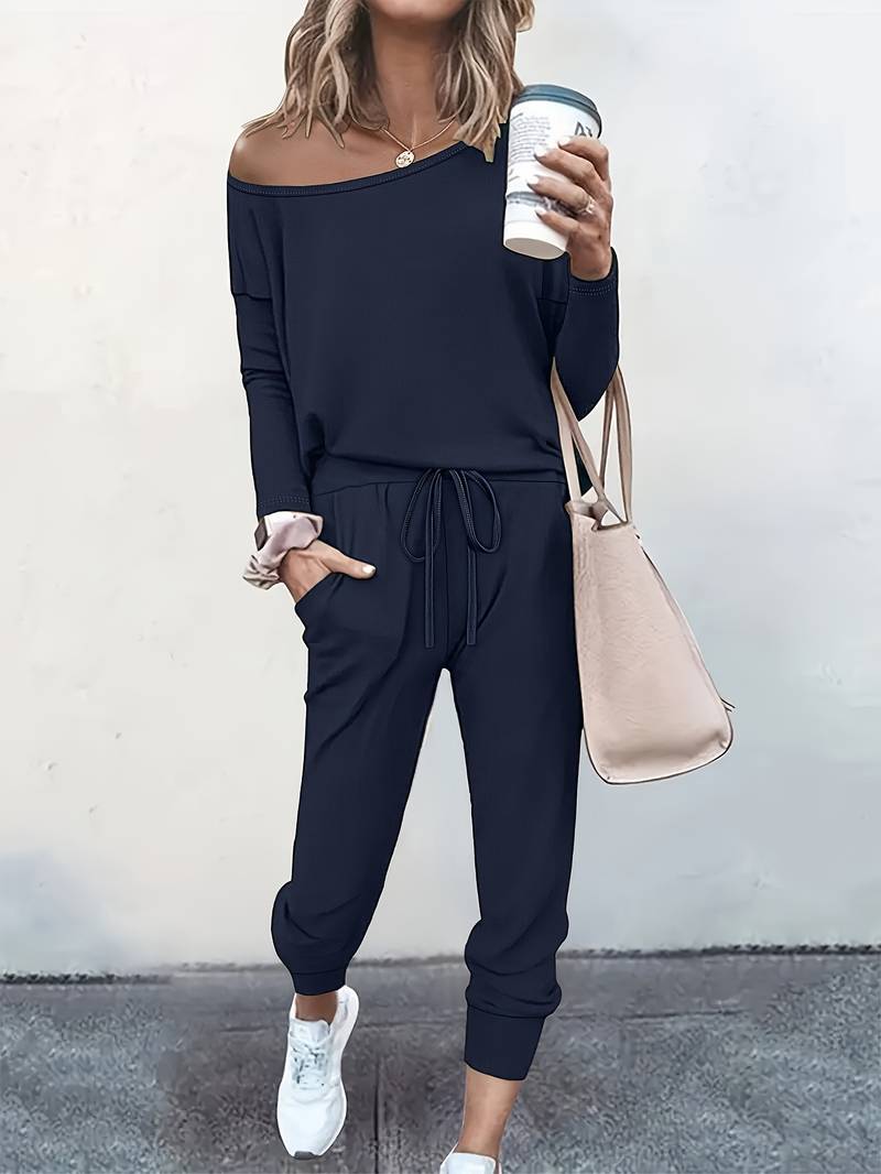 Women's Two Piece Set | Long Sleeve Top and Pants