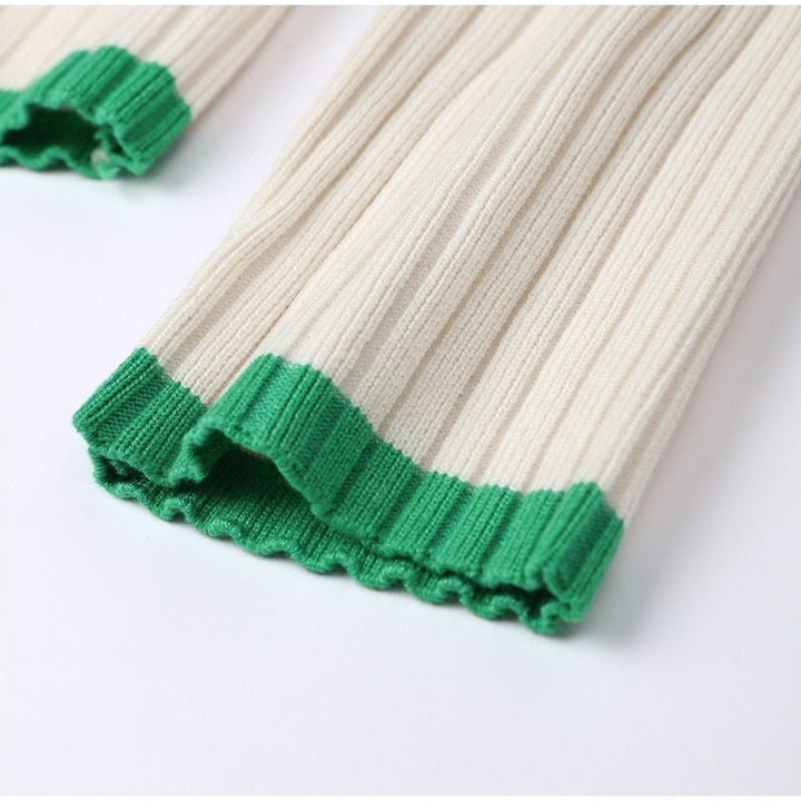 Women's Outfit Set | Cropped Top Flared Pants