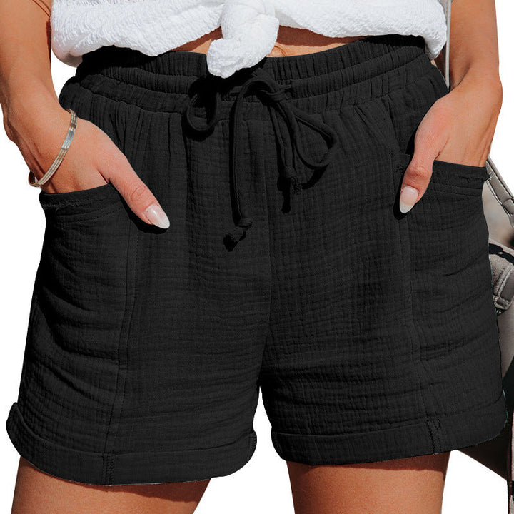 Women's Summer Shorts | Drawstring Elastic Waist