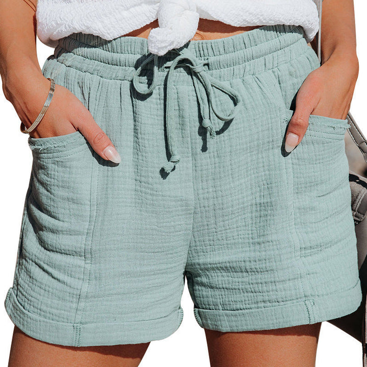 Women's Summer Shorts | Drawstring Elastic Waist