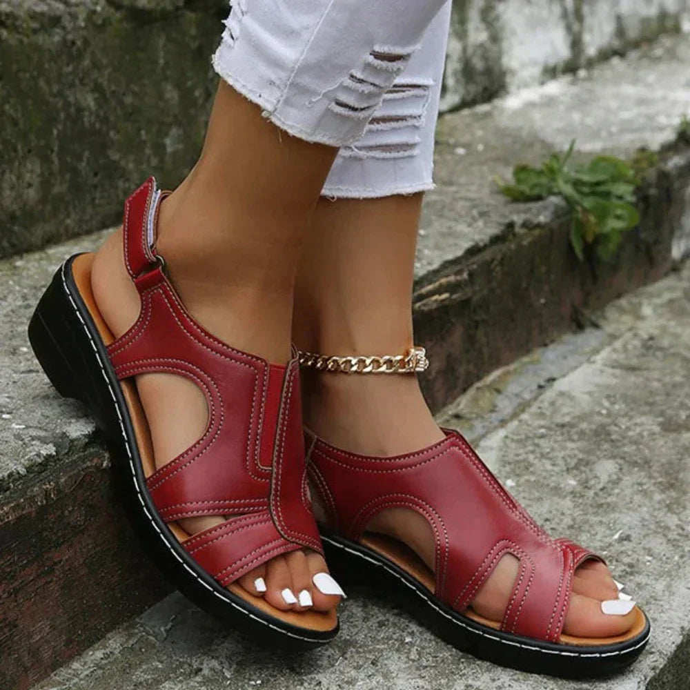 Sandals For Women | Open Toe Slingback Wedge