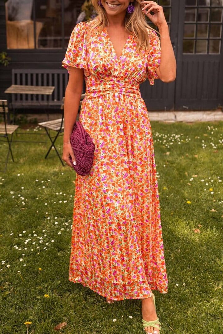 Women's Wedding Guest Maxi Dress | Casual Floral