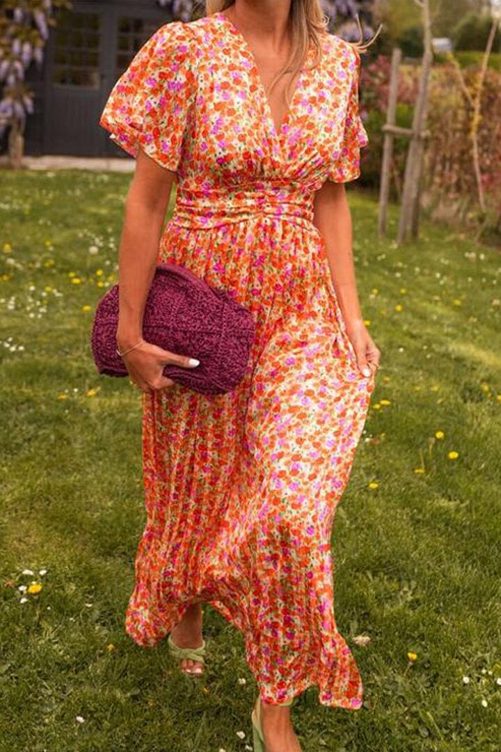 Women's Wedding Guest Maxi Dress | Casual Floral