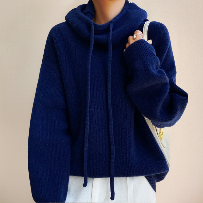 Women's Sweater | Relaxed Hooded Neck