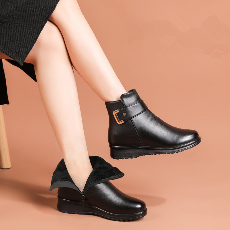 Boots for Women | Ankle Style with Buckle Strap