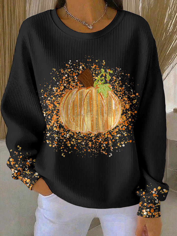 Women's Sweatshirt | Crew Neck Illustrated Front Graphic