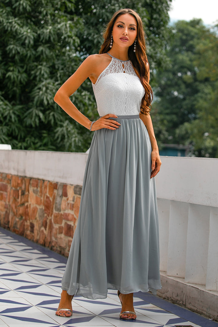 Women's Wedding Guest Maxi Dress | Halter