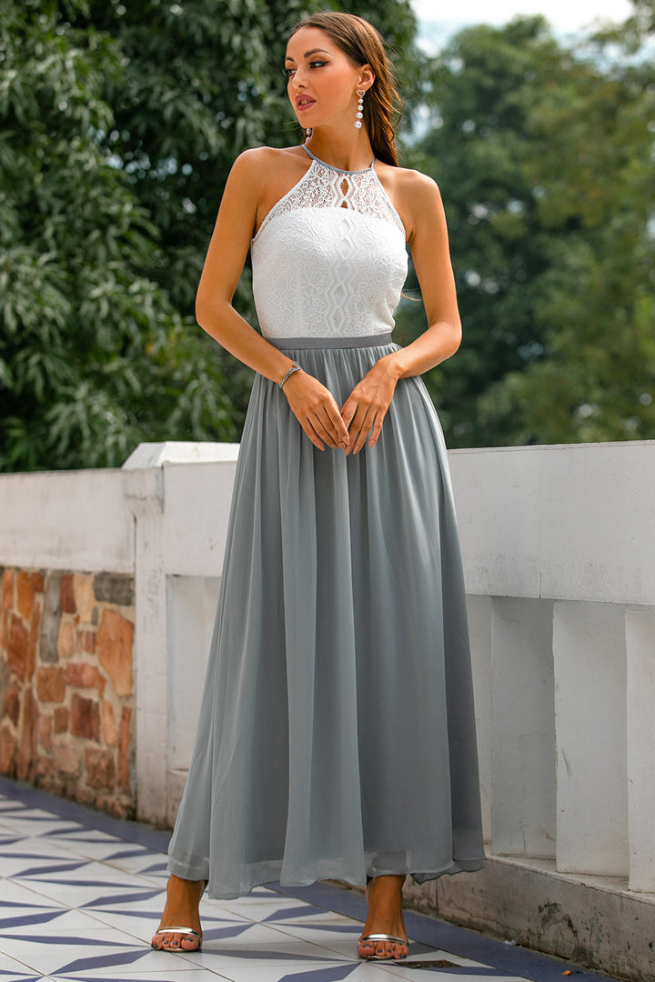 Women's Wedding Guest Maxi Dress | Halter