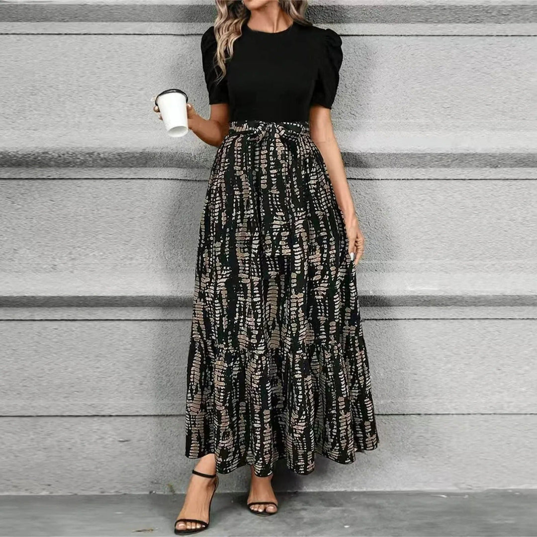 Women's Maxi Sundress | Botanical Print