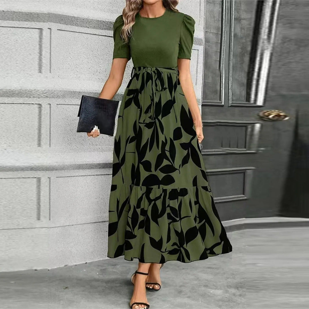 Women's Maxi Sundress | Botanical Print
