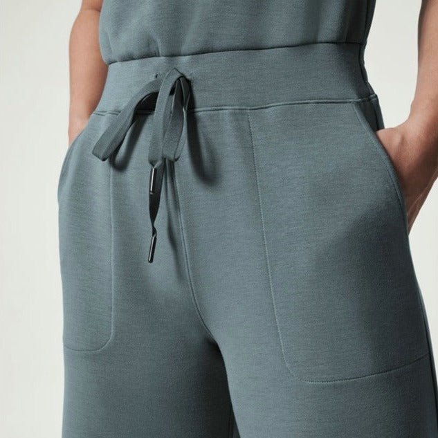 Women's Jumpsuit | Tie Waist Full Length Cut