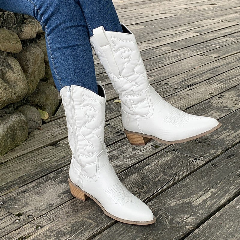 Boots For Women | Tall Side Zipper Style
