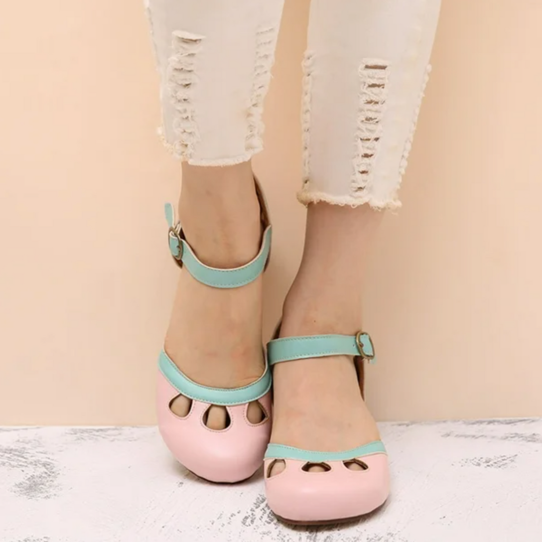 Mary Jane Shoes For Women | Closed Toe With Ankle Strap